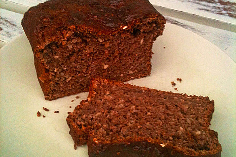 Fitness - Schoko - Bananenbrot Fitness - Schoko - Bananenbrot
