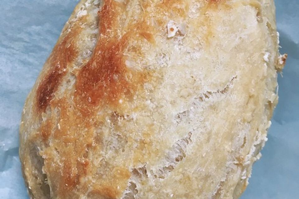 No - Knead - Bread mit Frischhefe