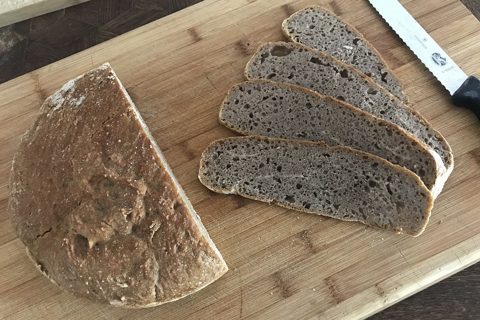 No - Knead - Bread mit Frischhefe