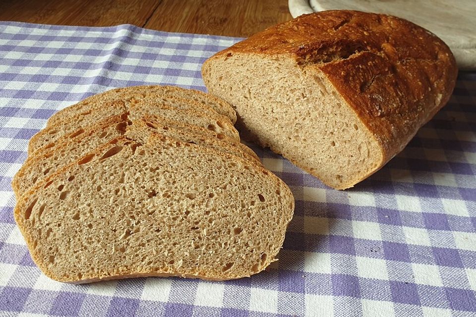 No - Knead - Bread mit Frischhefe