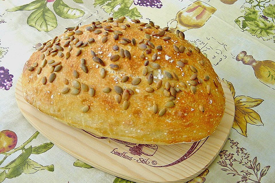 No - Knead - Bread mit Frischhefe