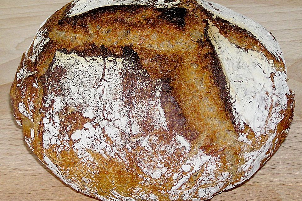 No - Knead - Bread mit Frischhefe