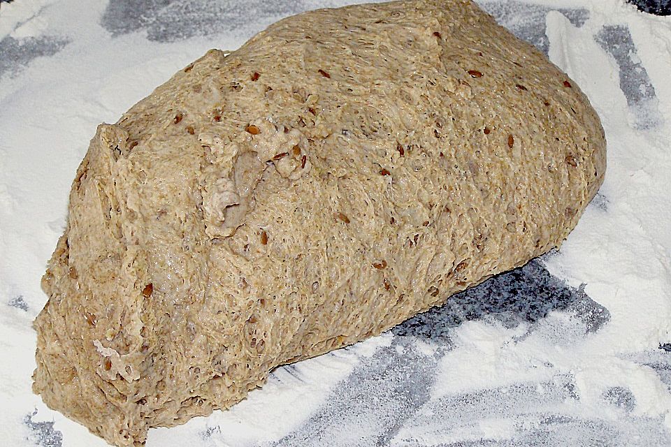 No - Knead - Bread mit Frischhefe