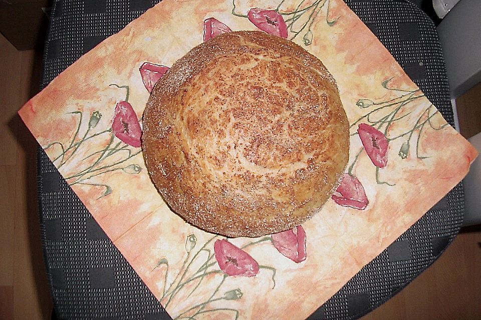 No - Knead - Bread mit Frischhefe