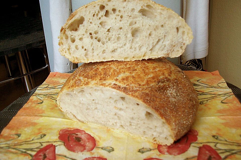 No - Knead - Bread mit Frischhefe