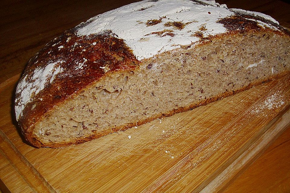 No - Knead - Bread mit Frischhefe