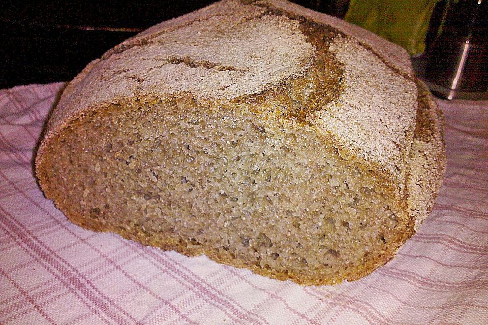 No - Knead - Bread mit Frischhefe