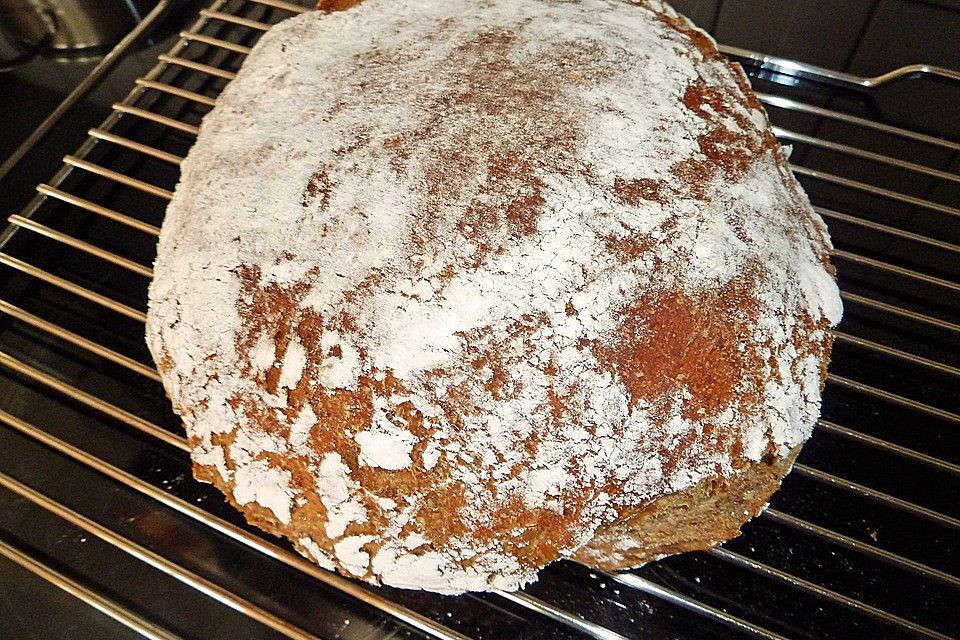 No - Knead - Bread mit Frischhefe