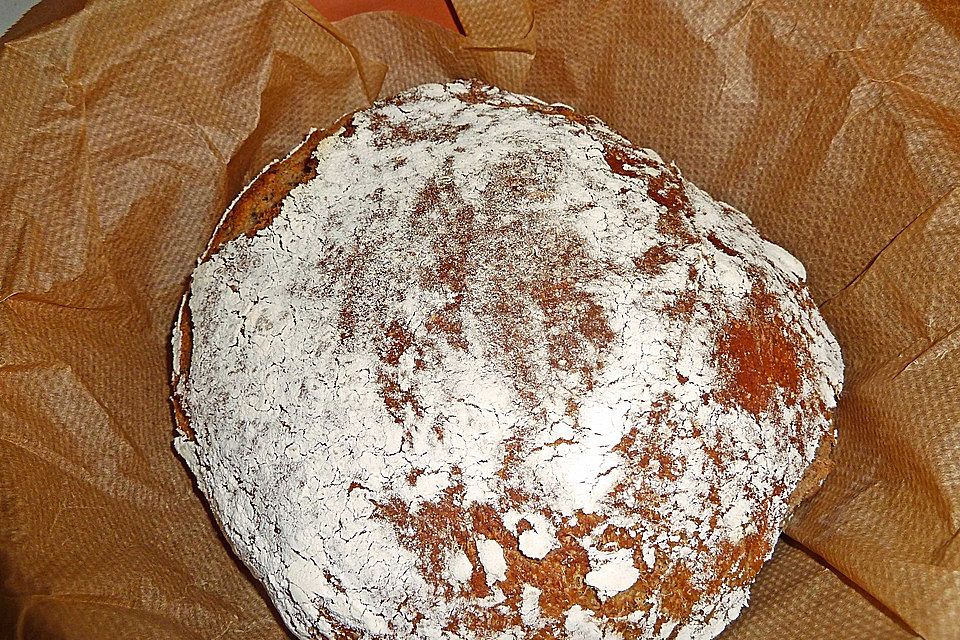 No - Knead - Bread mit Frischhefe