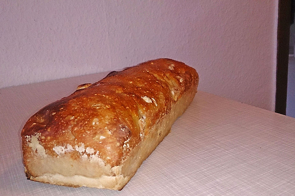 No - Knead - Bread mit Frischhefe