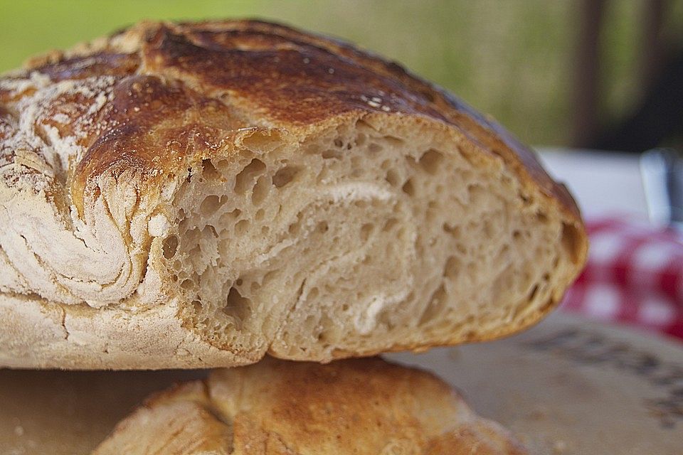 No - Knead - Bread mit Frischhefe