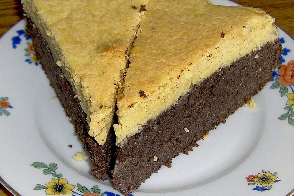 Mohn - Eierlikör - Kuchen