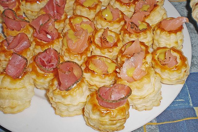 Mini - Blätterteigpastetchen von LordHell| Chefkoch