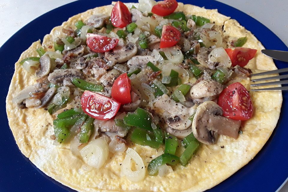 Gemüse - Omelette