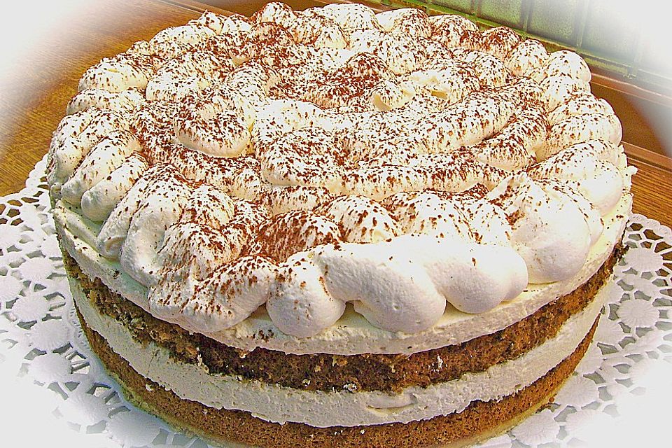 Latte Macchiato Sahnecremtorte