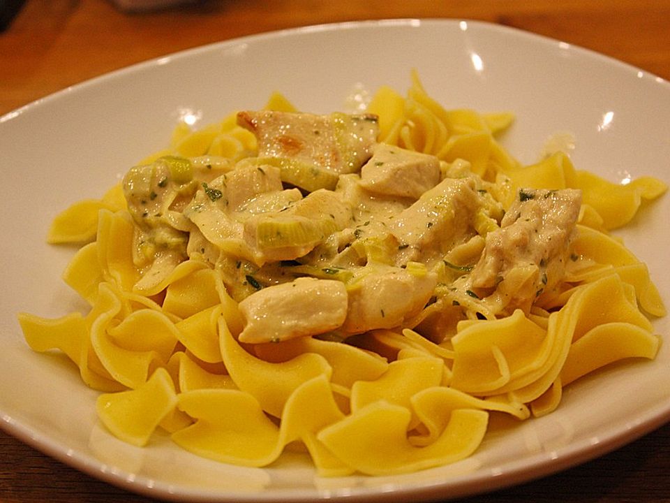 Geschnetzeltes Huhn In Honig Senfsauce Von Helmi81 Chefkoch