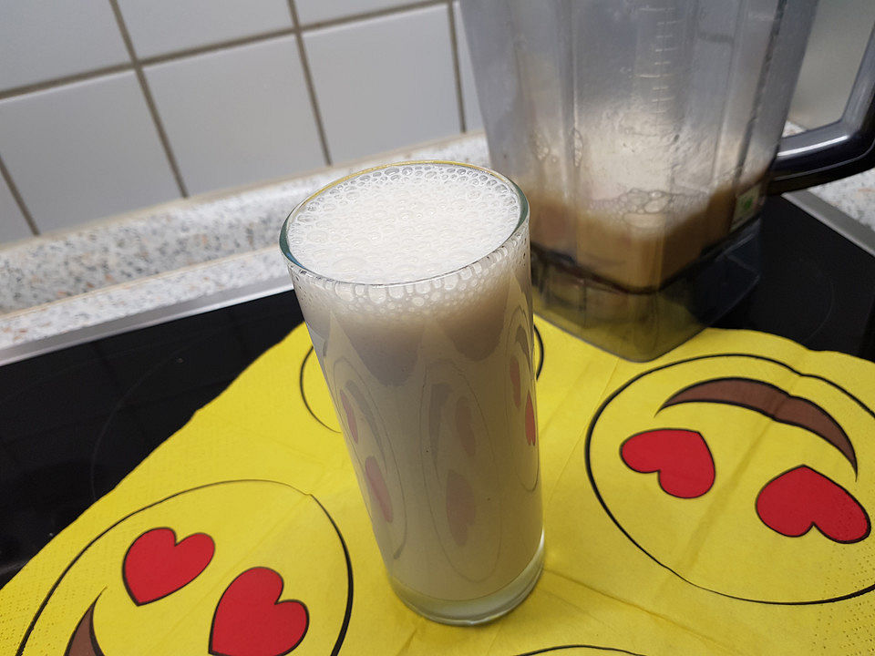 Bananenmilch mit Reismilch - Rezept
