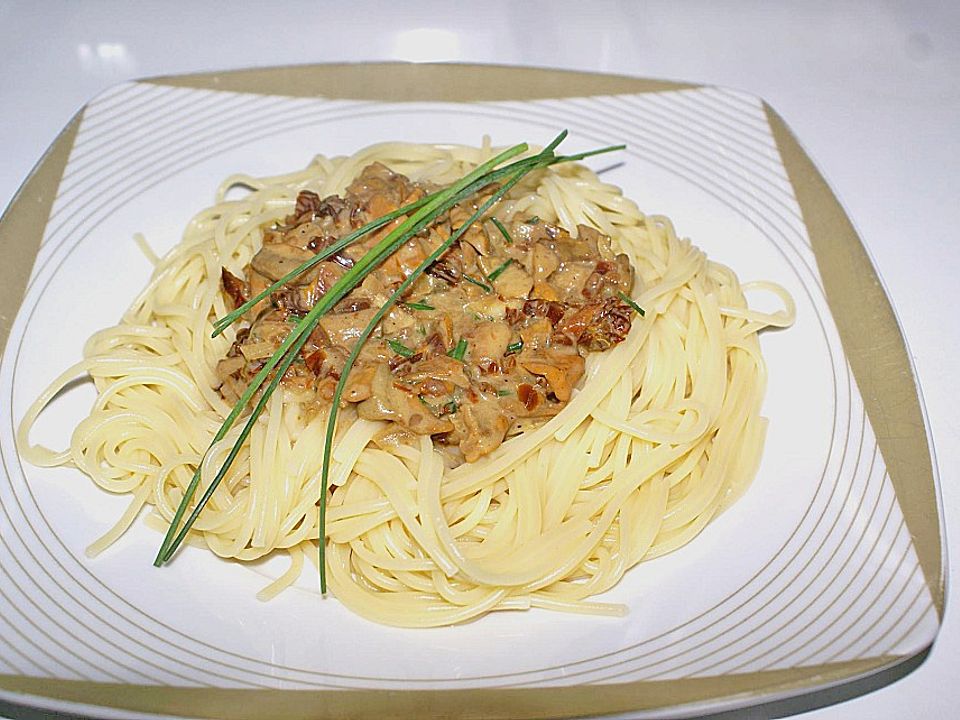 Steinpilzsauce Zu Spaghetti Von Noveli Chefkoch