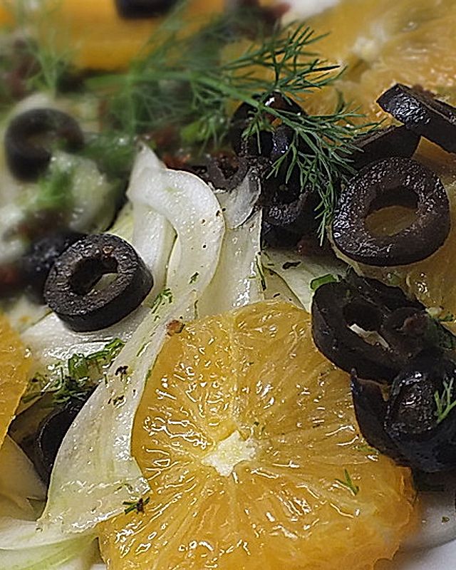 Fenchel - Orangen - Salat