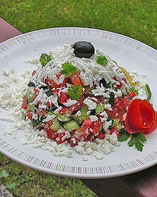 Bulgarische Schäfersalat