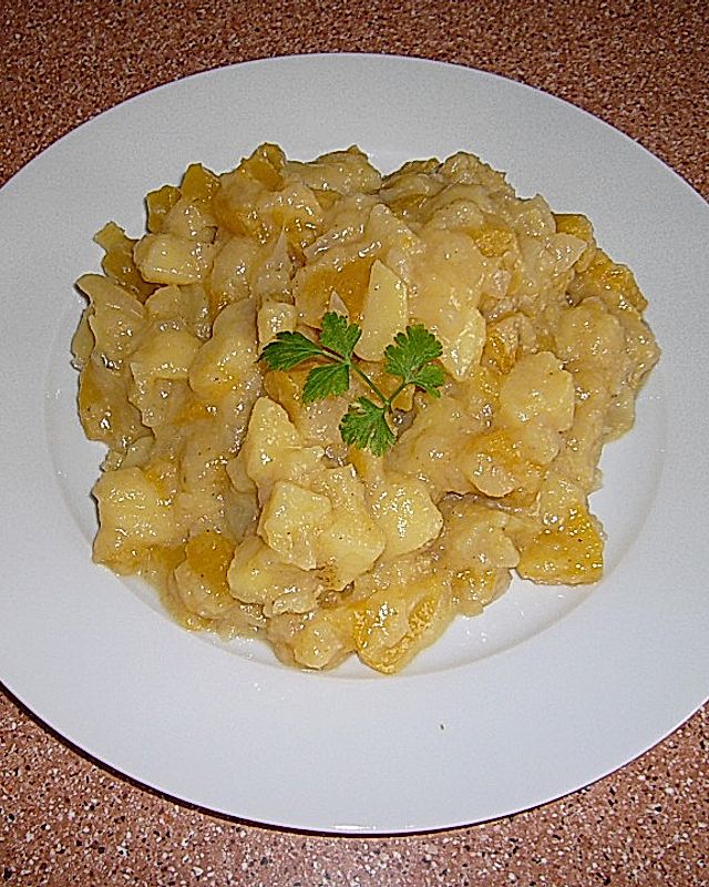 Deftiger Kartoffel - Kürbis - Eintopf