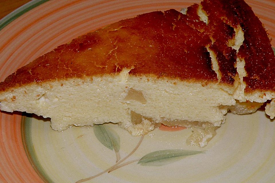 Rosinenkinds schlanker Käsekuchen bodenlos