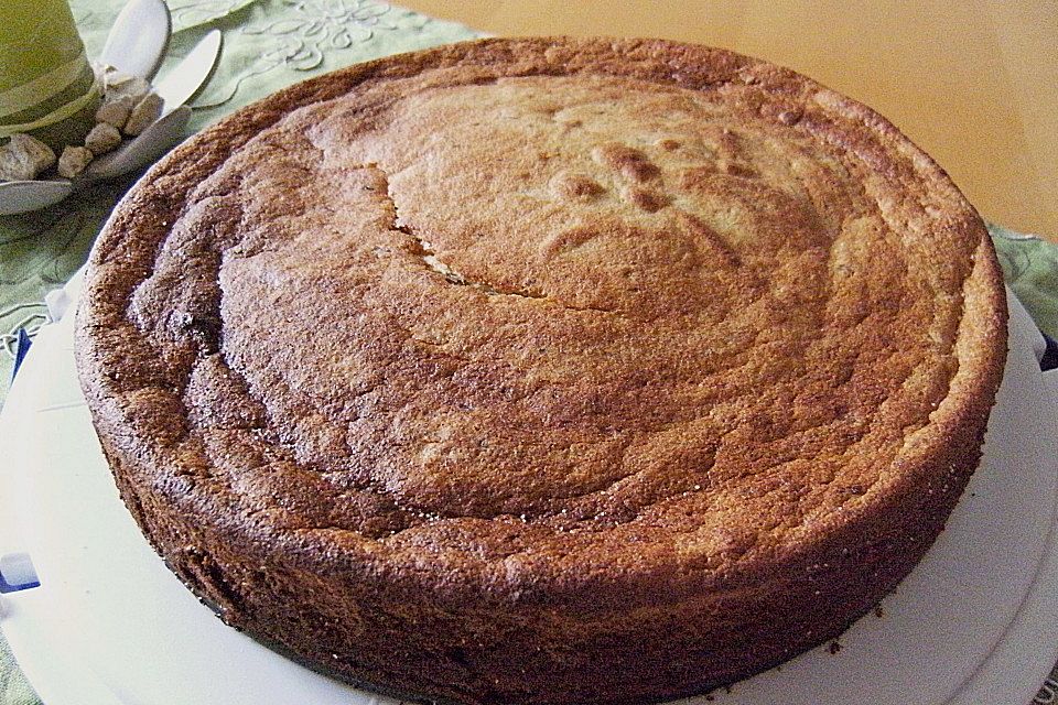 Rosinenkinds schlanker Käsekuchen bodenlos