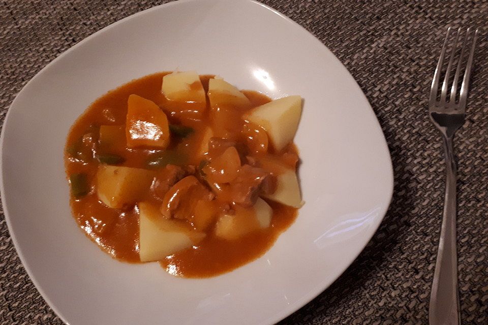 Paprikagulasch Paprikagulasch