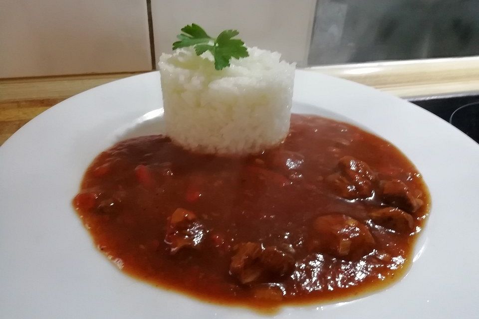 Paprikagulasch Paprikagulasch