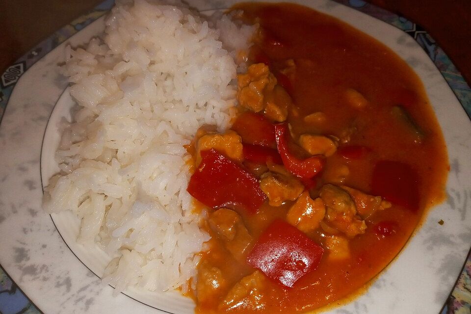 Paprikagulasch Paprikagulasch