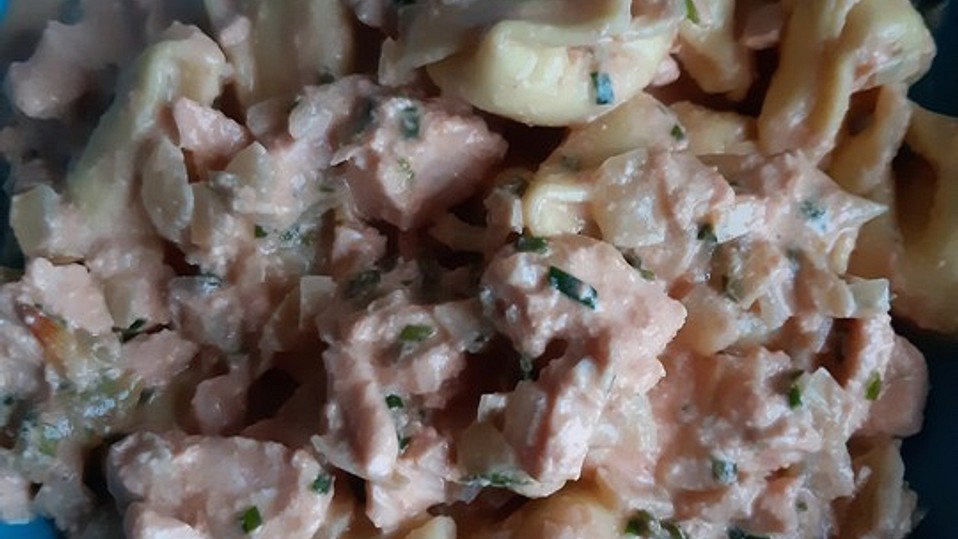 Tortelloni mit Lachs - Sahne - Sauce von jeli13 Tortelloni mit Lachs - Sahne - Sauce von jeli13