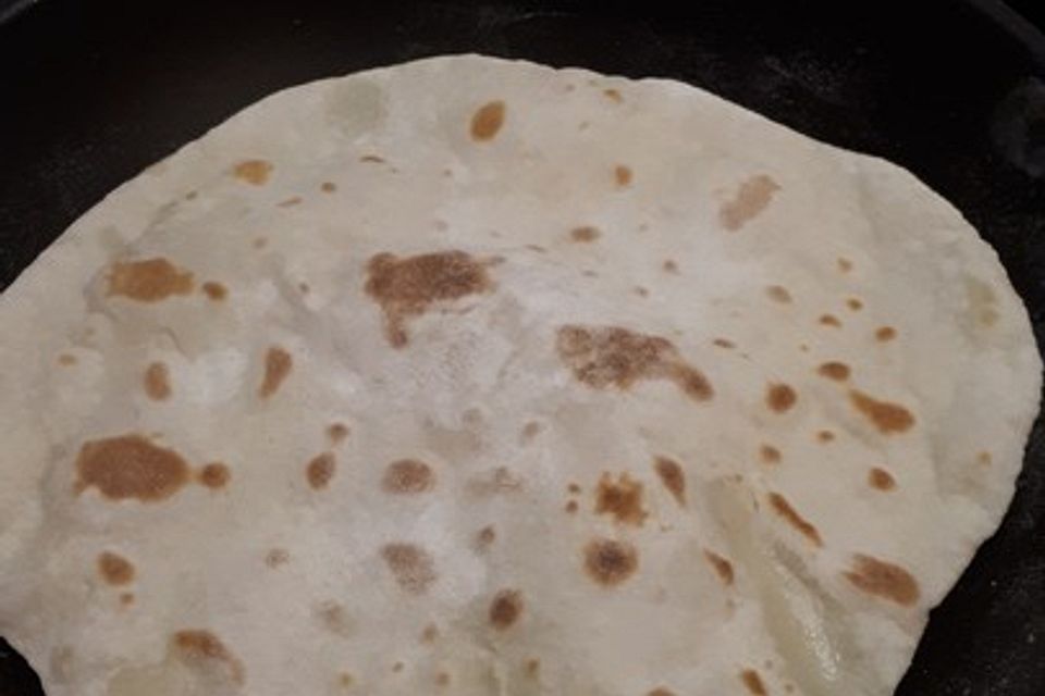 Tortillas aus Weizenmehl