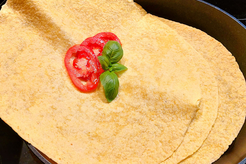 Tortillas aus Weizenmehl