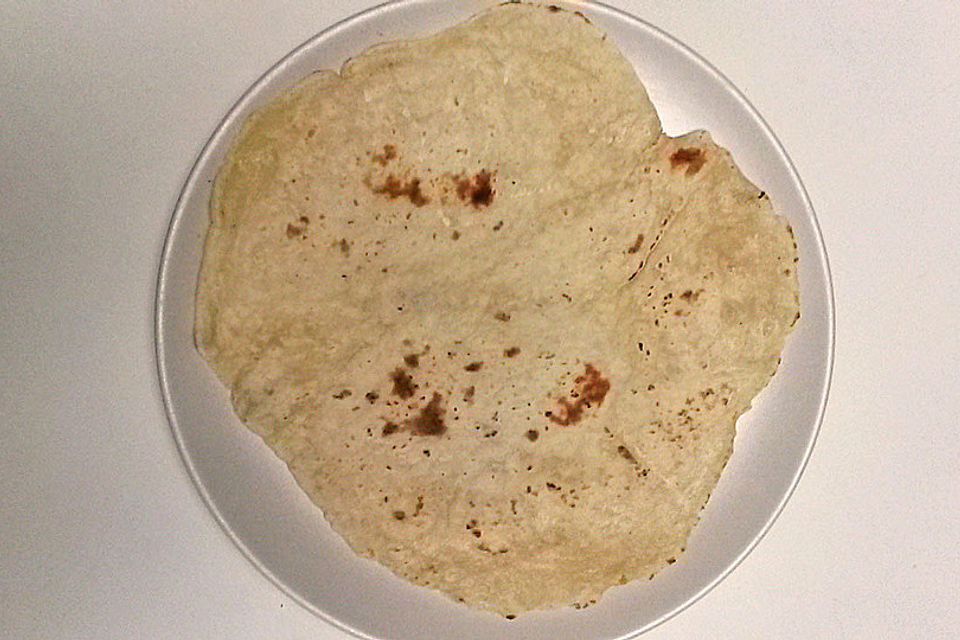 Tortillas aus Weizenmehl