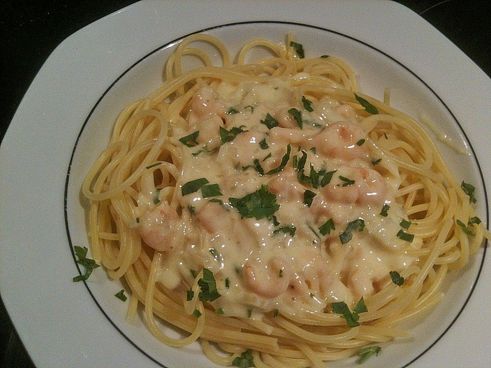 Spaghetti in Shrimps - Zitronensauce von Der_Primus| Chefkoch