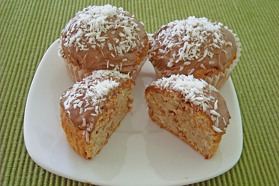 Bananenkuchen mit Kokos