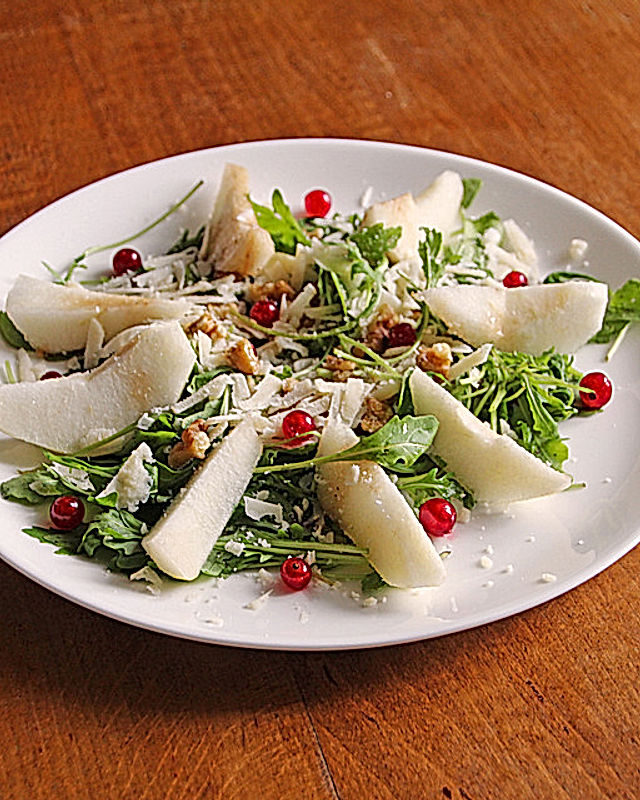 Birnen - Rucola - Salat