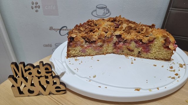 Mandel - Knusperkuchen mit Zwetschgen von jasicost Mandel - Knusperkuchen mit Zwetschgen von jasicost