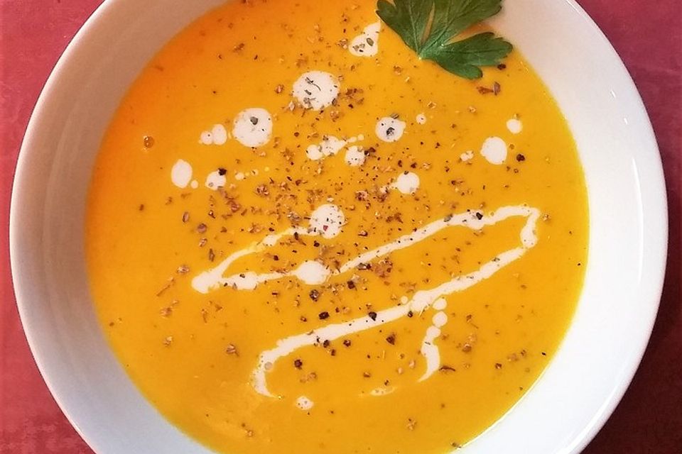 Südsteirische Kürbiscremesuppe von Rudolfo