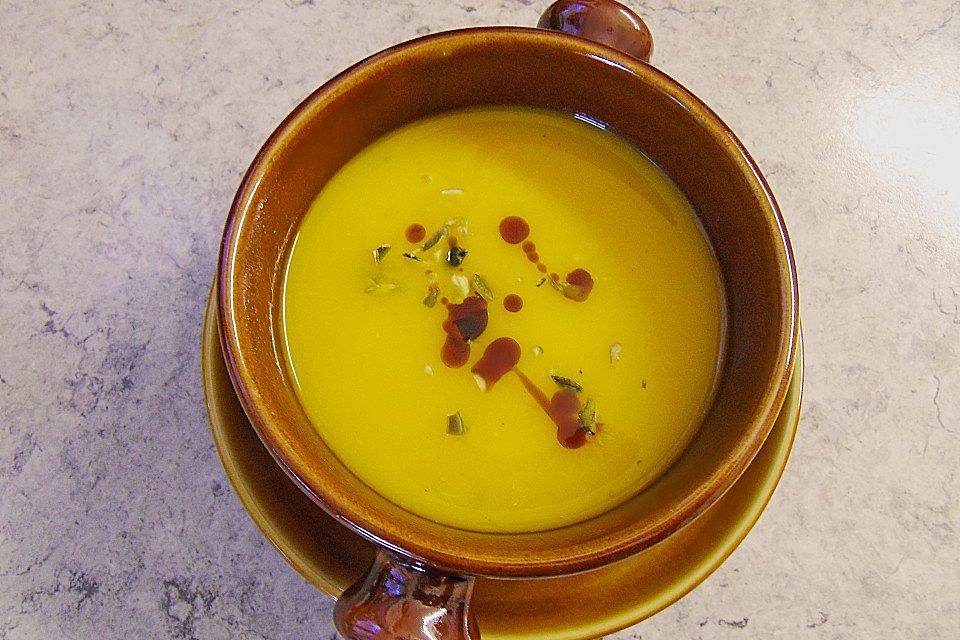 Südsteirische Kürbiscremesuppe von Rudolfo