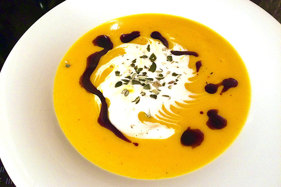 Südsteirische Kürbiscremesuppe von Rudolfo