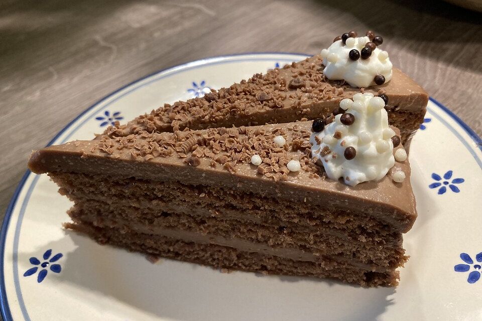 Schoko - Schmand - Torte