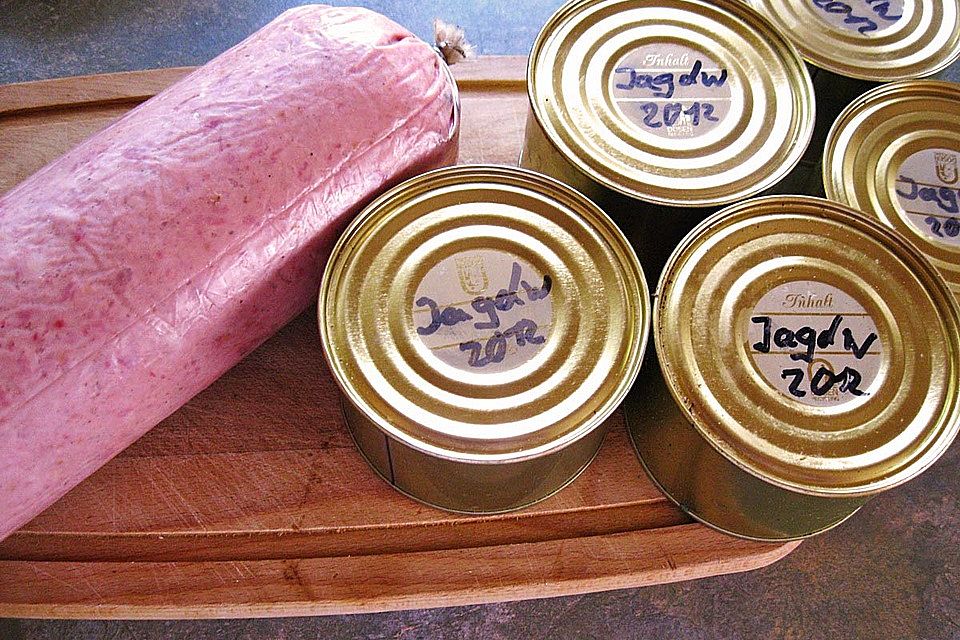 Jagdwurst schnell gemacht Jagdwurst schnell gemacht