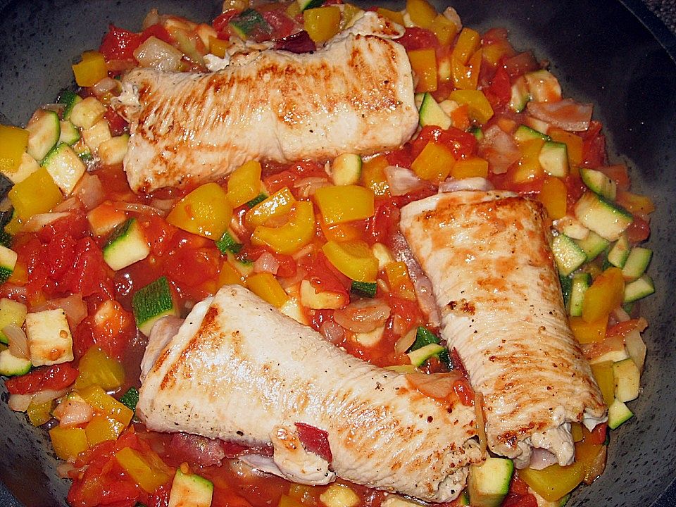 Putenrouladen Napoli von Sandy2509| Chefkoch