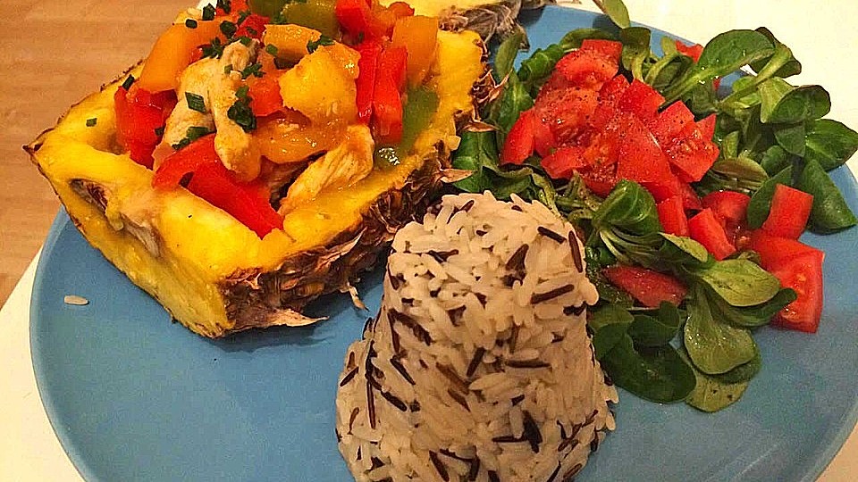 Gefüllte Ananas-image