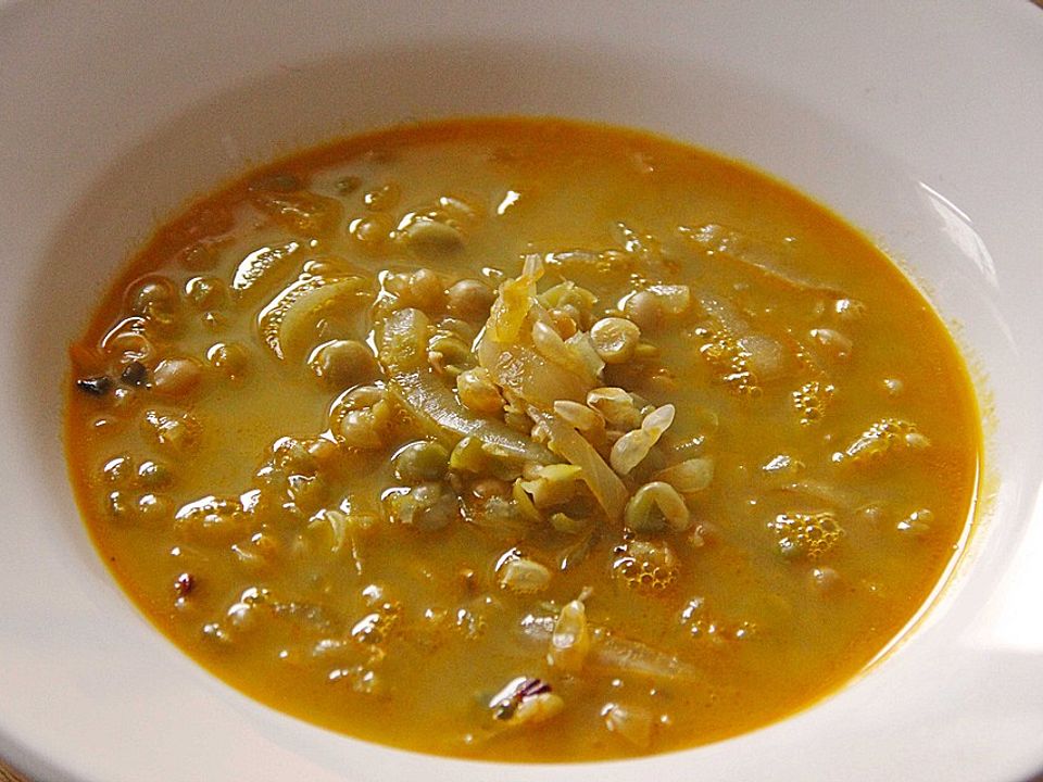 Zwiebel - Erbsen - Suppe von LARP-Koch| Chefkoch