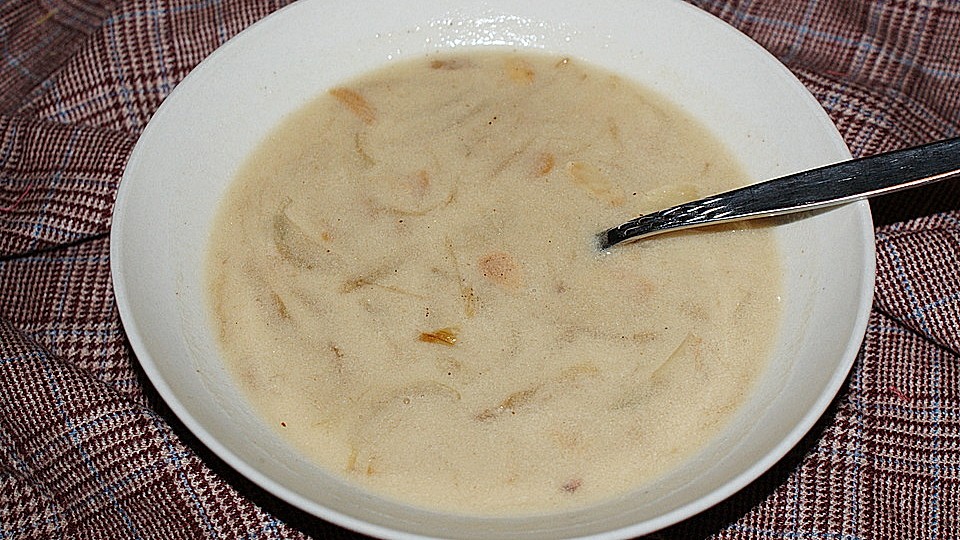 Zwiebelsuppe Mit Mandeln Von Larp Koch Chefkoch