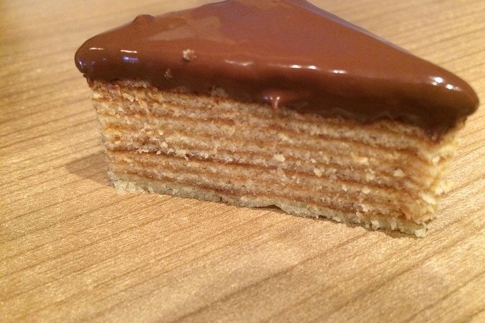 Baumkuchen - Ecken