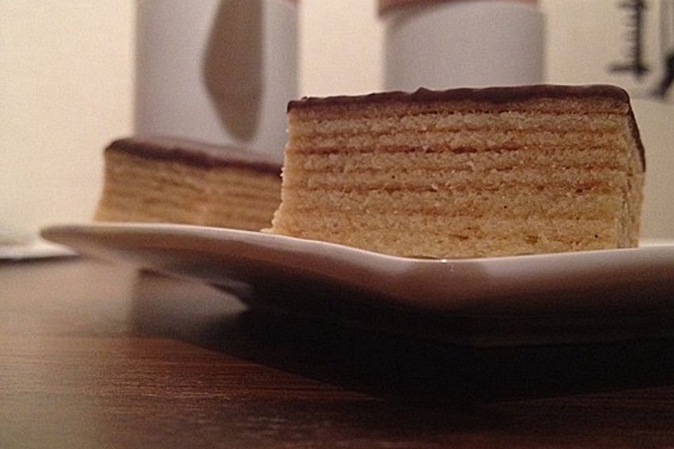 Baumkuchen - Ecken