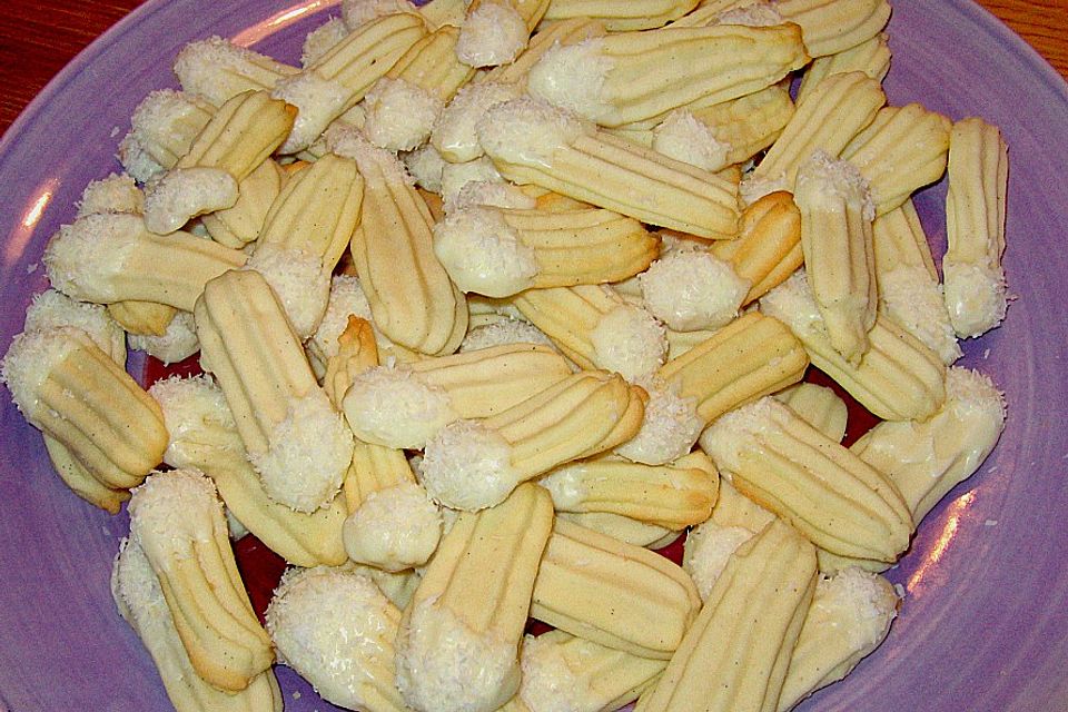 Kokos - Spritzgebäck Kokos - Spritzgebäck